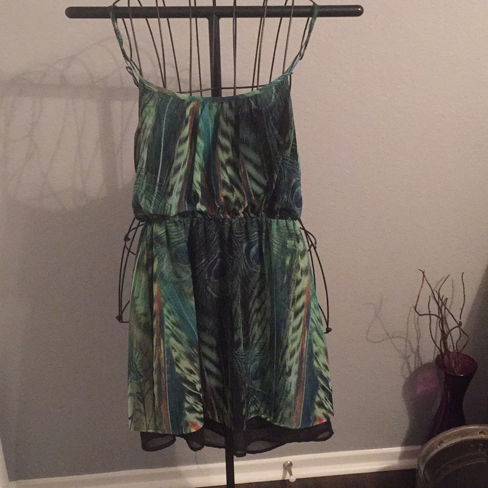 Peacock Dress